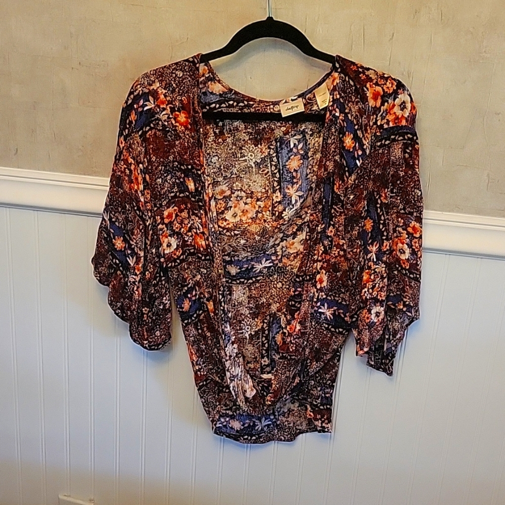 Open front shirt